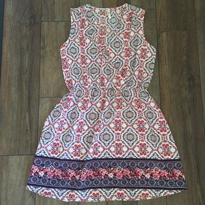 Live 4 Truth Sleeveless Patterned Dress Size Large